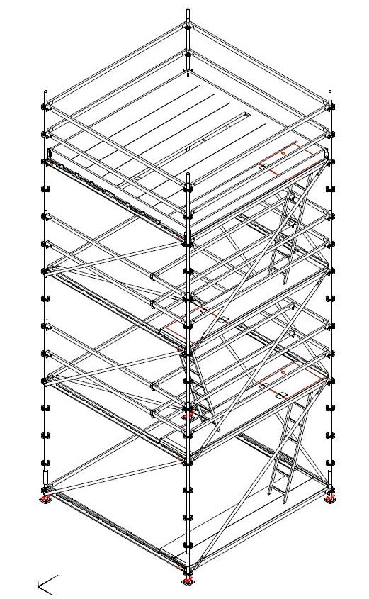 scaffolding - work platforms