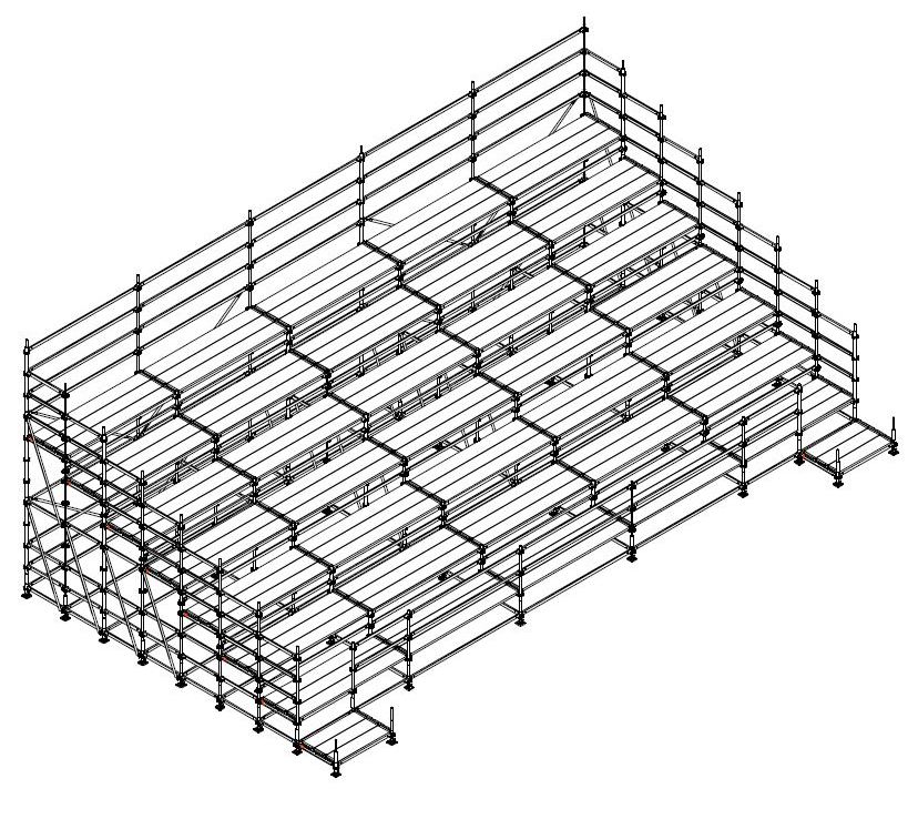 scaffolding stands